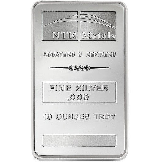 10 oz NTR Silver Bar