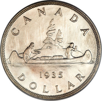 25th Anniversary - Reign of King George V Dollar Coin