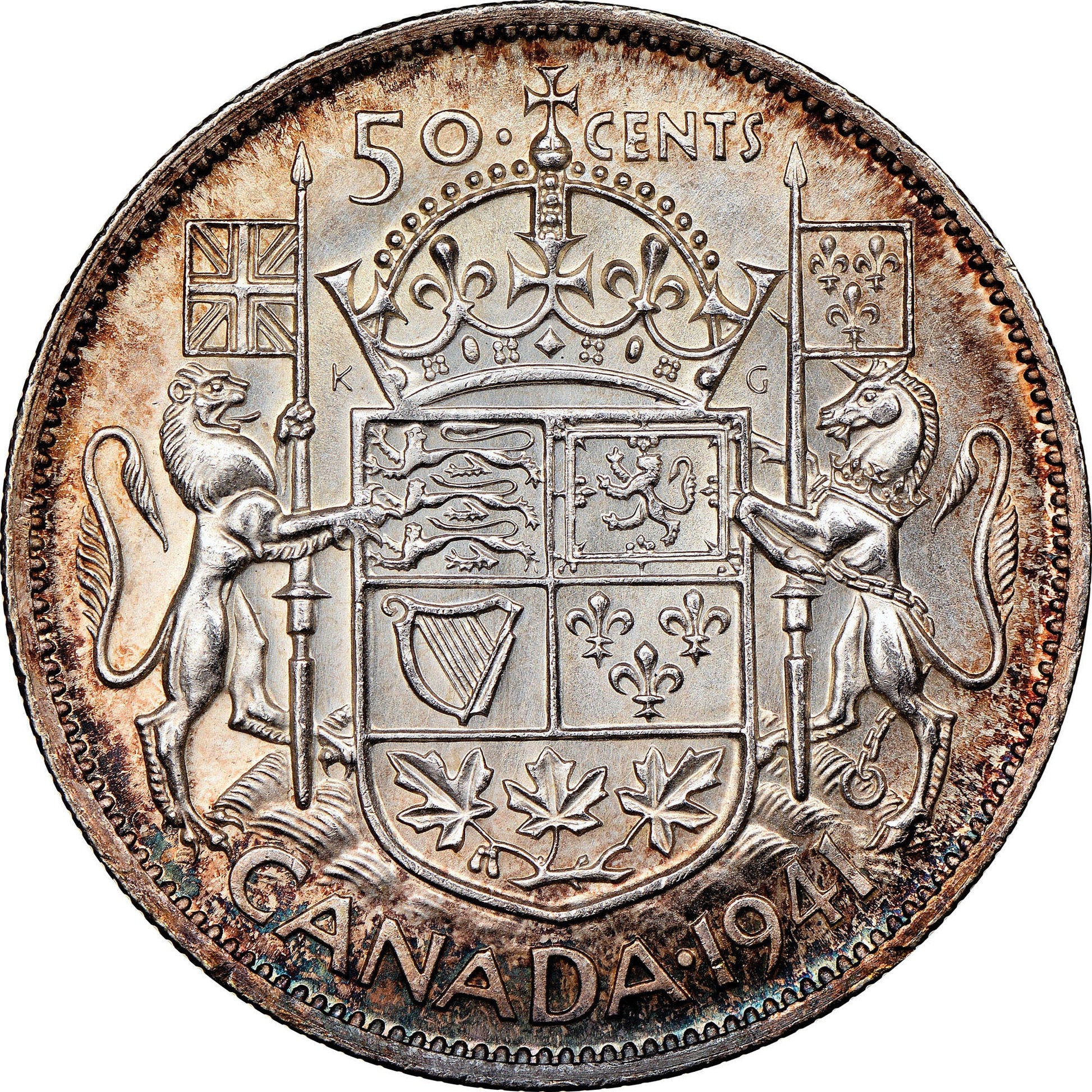 Canada 50 Cent - 1941