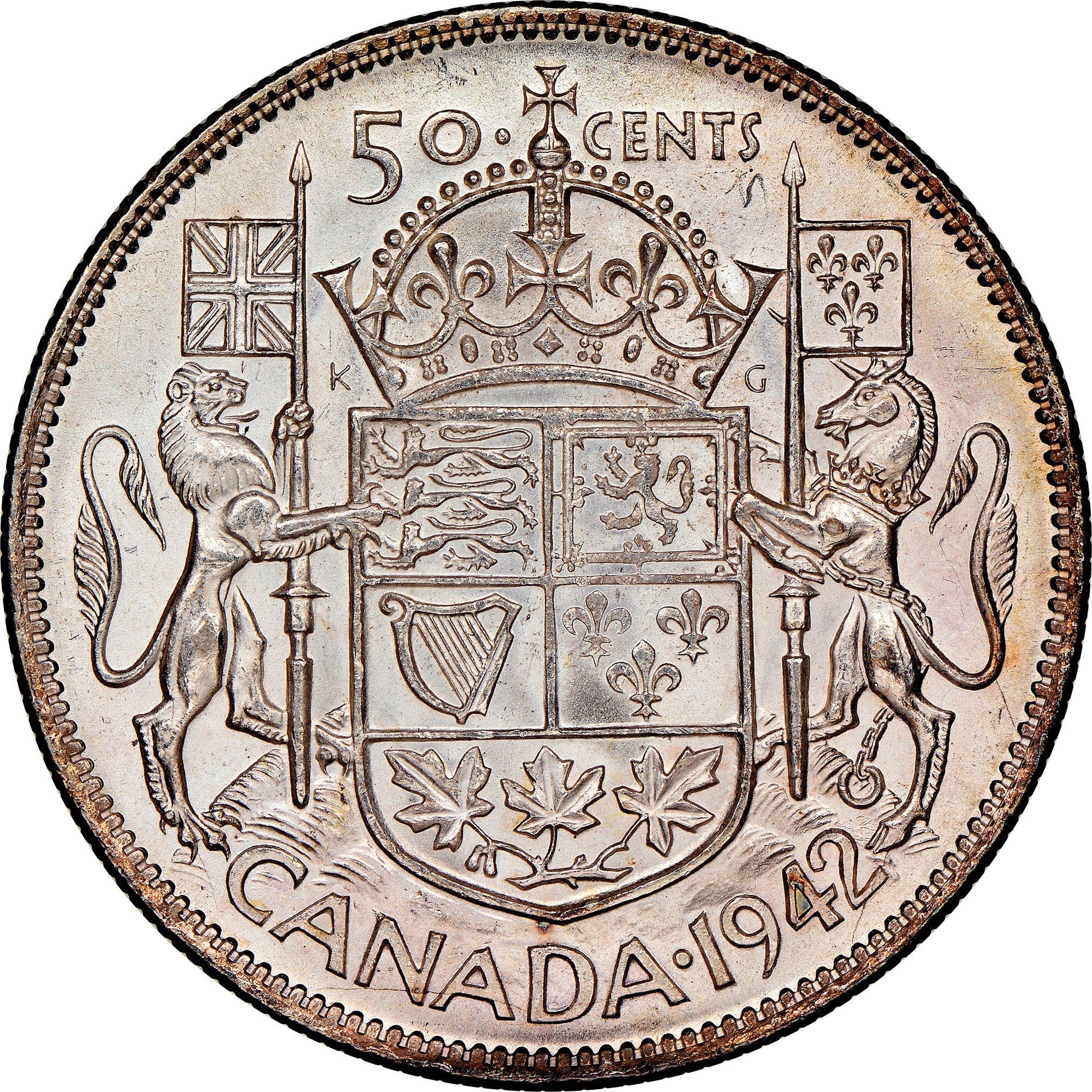 Canada 50 Cent - 1942