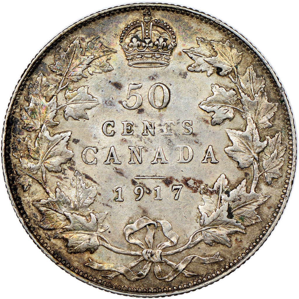 Canada 50 Cent - 1917