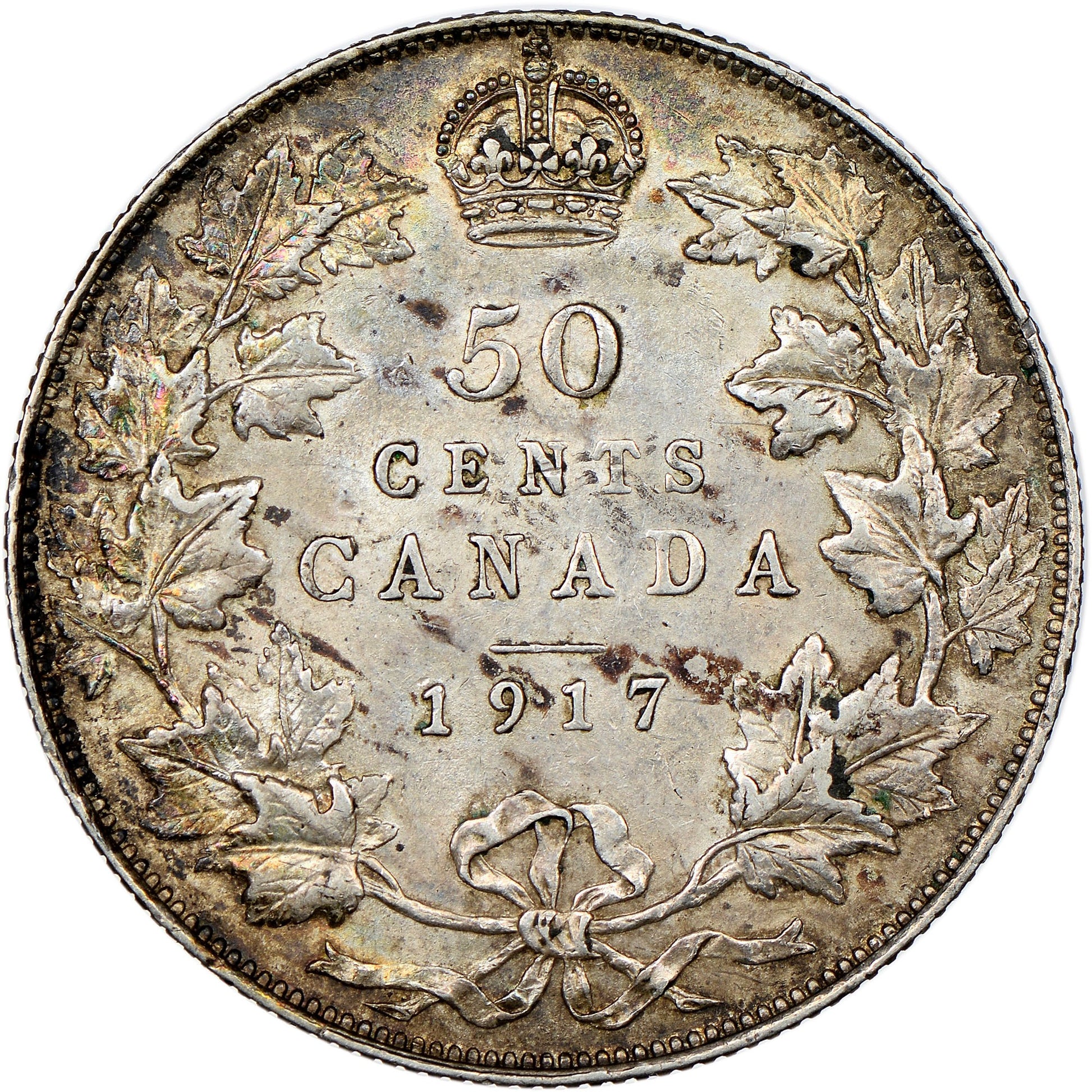 Canada 50 Cent - 1917