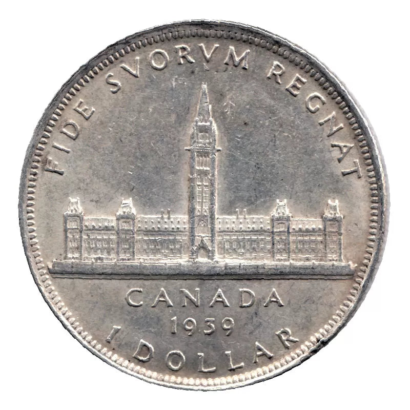 Royal Visit to Ottawa Dollar Coin - 1939