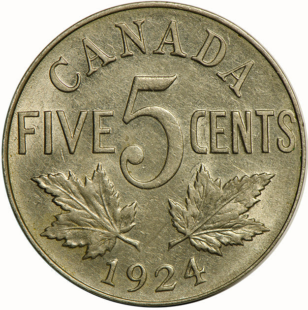 5 Cents Canadian - 1924