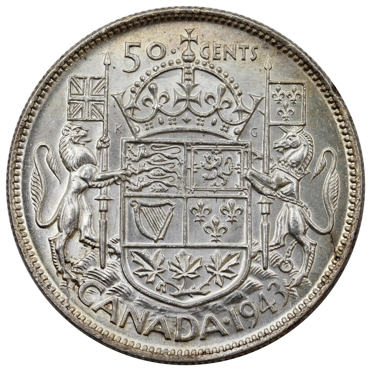 Canada 50 Cent - 1943