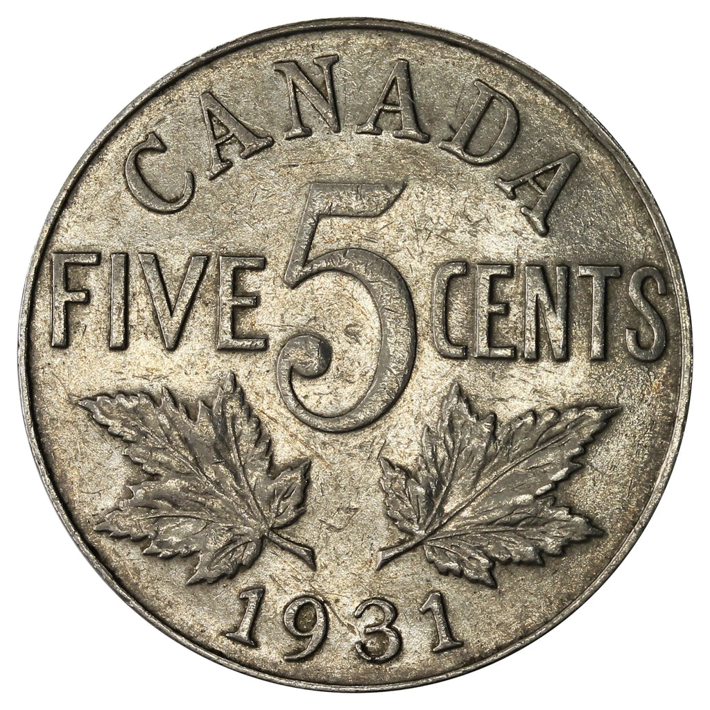 5 Cents Canadian - 1931
