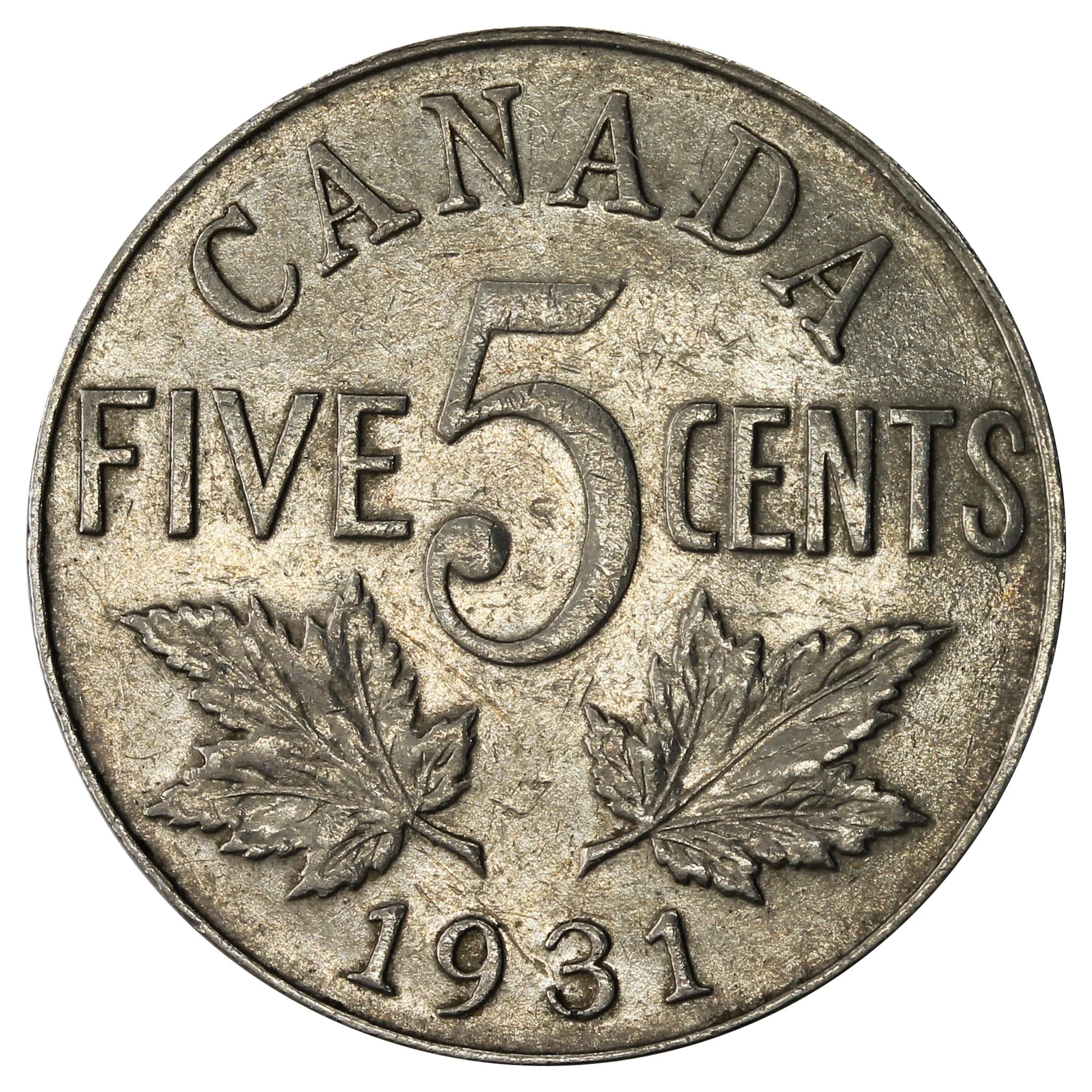 5 Cents Canadian - 1931