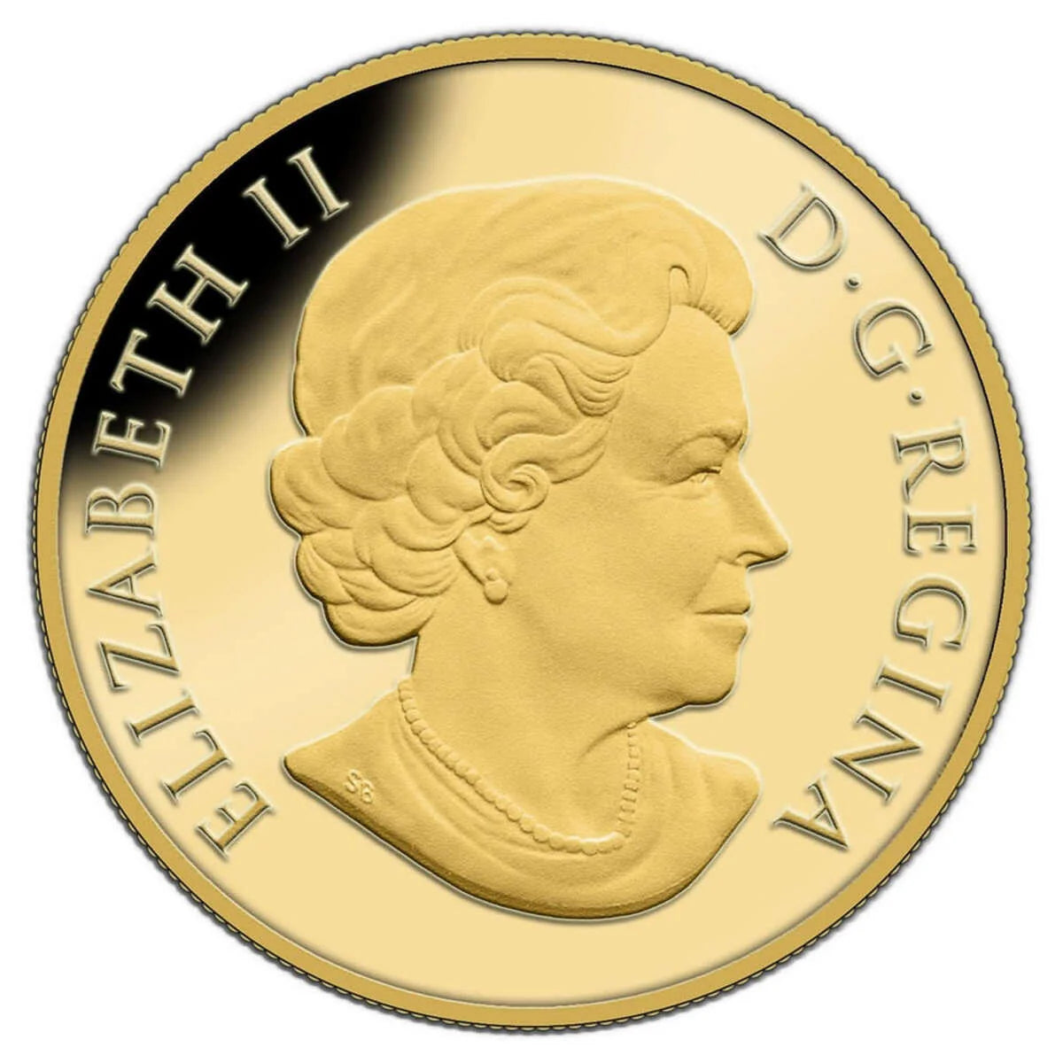 2014 25c Rocky Mountain Bighorn Sheep - Pure Gold Coin
