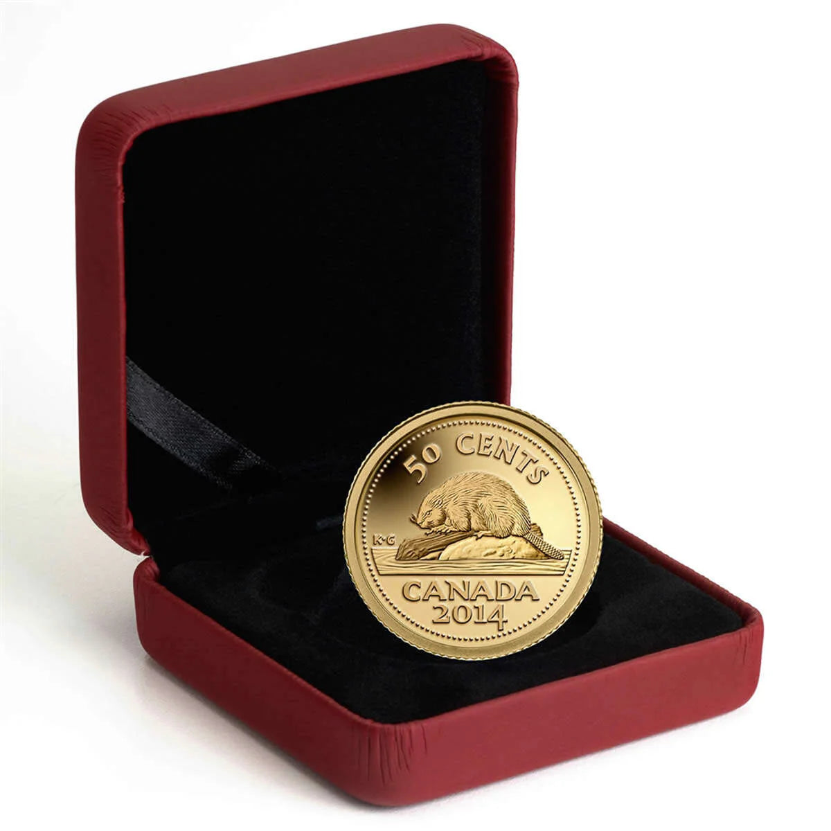 2014 50c Canada's Classic Beaver - Pure Gold Coin