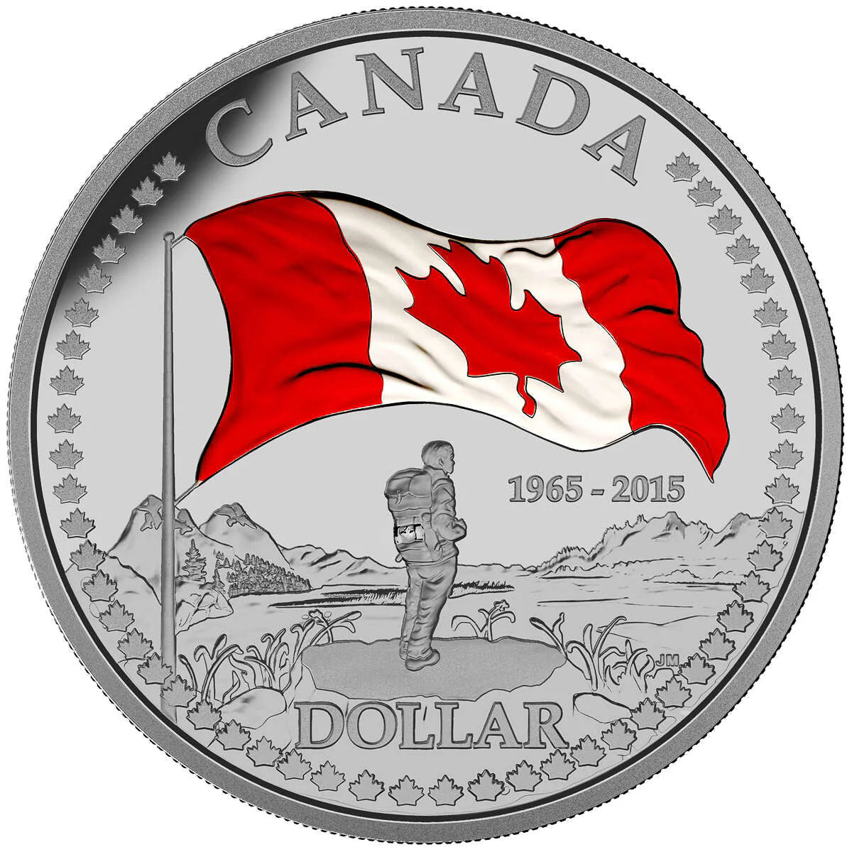 Flag 50th Anniversary Pure Silver