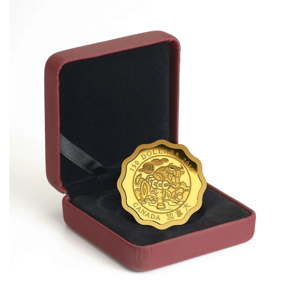 2015 $150 Blessings of Prosperity - Pure Gold Coin