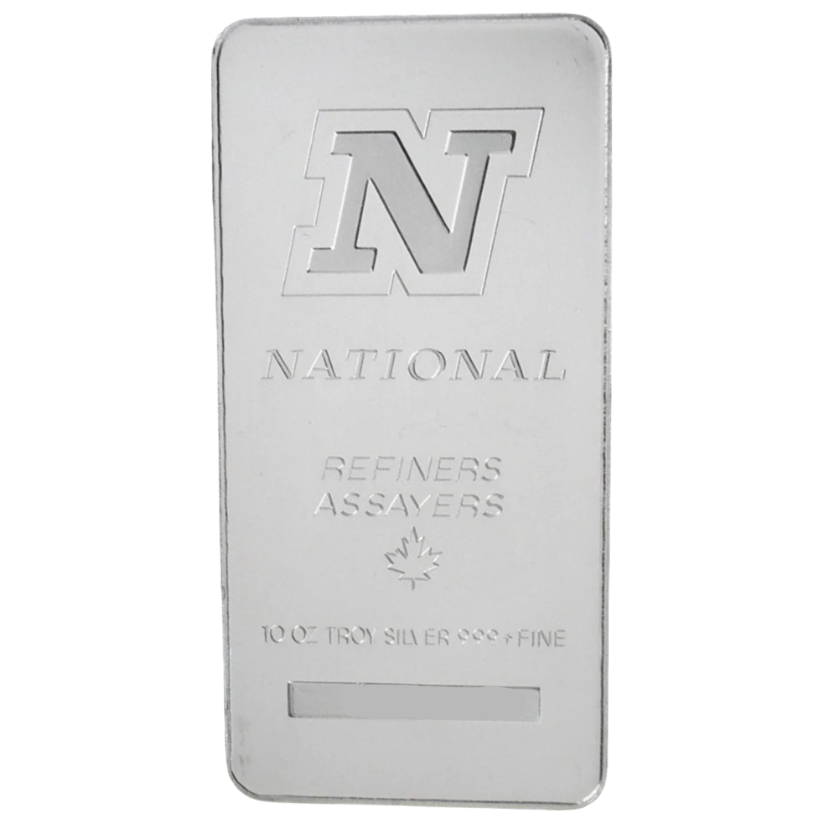 10oz National Silver Bar
