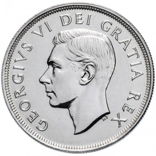 Accession of Newfoundland to Canada Dollar Coin - 1949