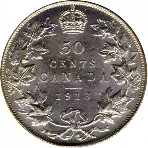 Canada 50 Cent - 1913