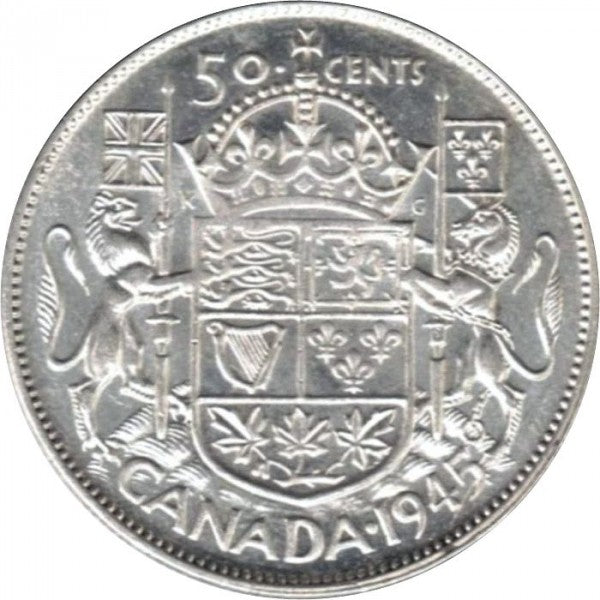 Canada 50 Cent - 1945
