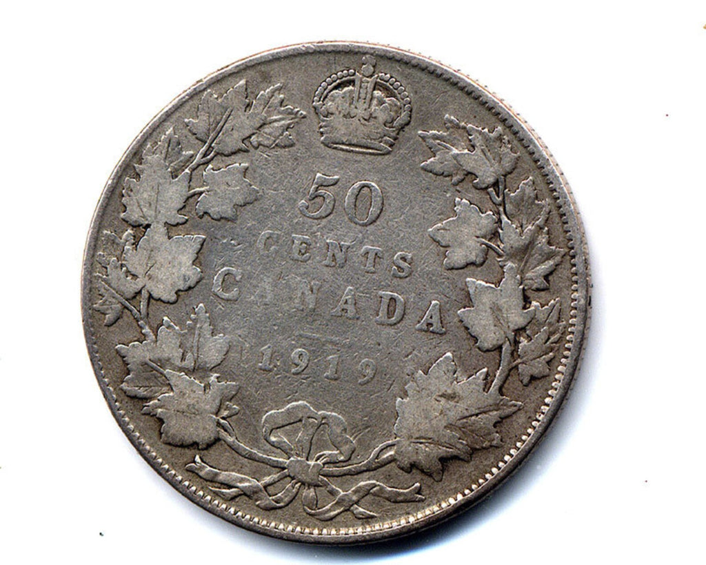 Canada 50 Cent - 1919